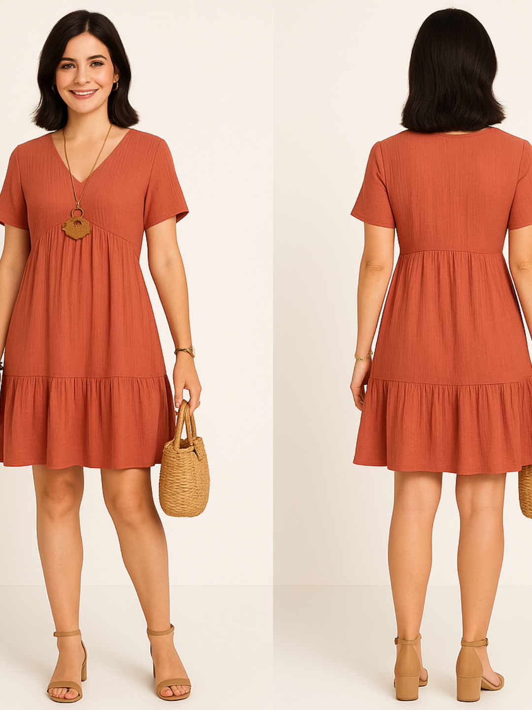 Modelo de peça incluída no pacote de moldes